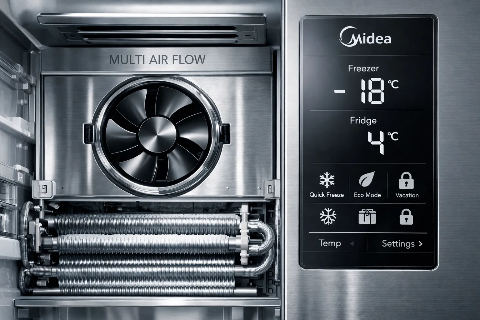 صيانة ثلاجات ميديا Midea ابوظبي - العين