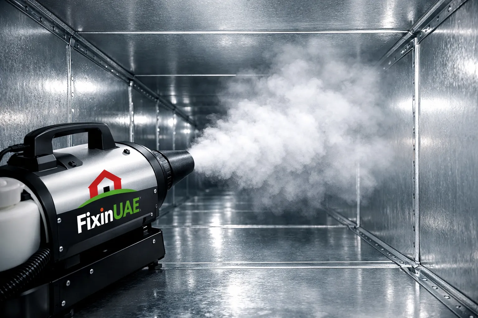 تنظيف وتعقيم دكت المكيفات في دبي