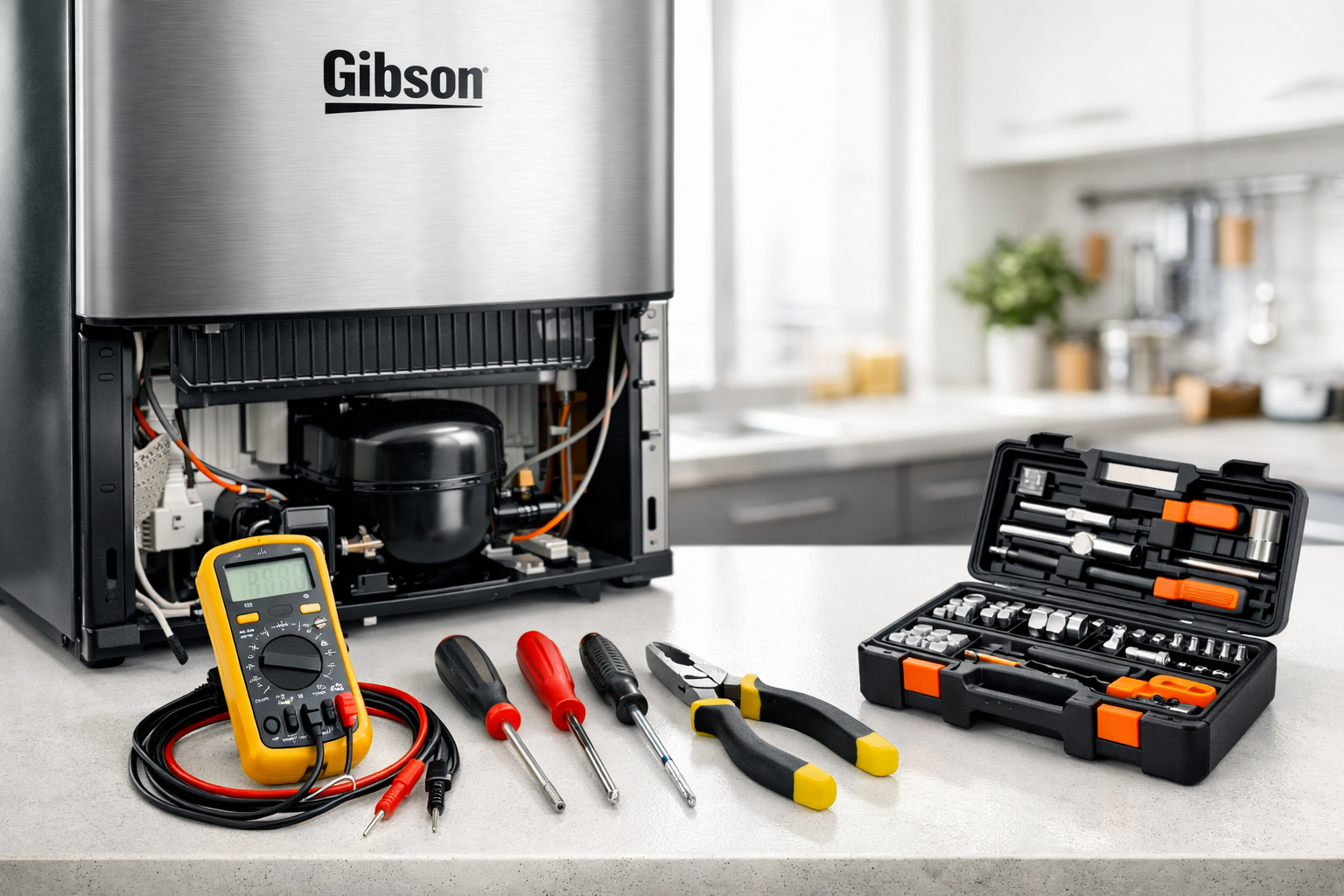 تصليح ثلاجات جيبسون في الشارقة